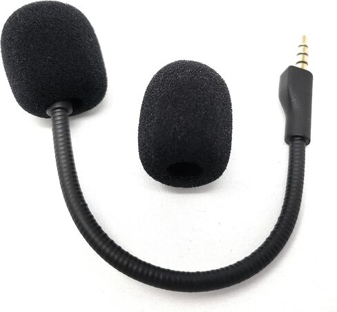 2 Pack Replacement Game Mic for Steelseries Arctis 1 Headphones | TNE Detachable Microphone Boom for Arctis 1 PS4 Pro PS5 Xbox One X Computer PC Gaming Headsets 3.5mm Jack Noise Cancelling in Saudi Arabia