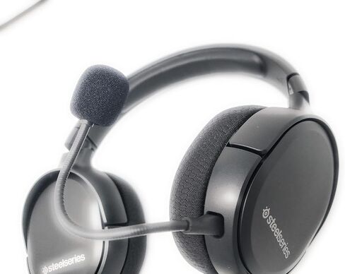 2 Pack Replacement Game Mic for Steelseries Arctis 1 Headphones | TNE Detachable Microphone Boom for Arctis 1 PS4 Pro PS5 Xbox One X Computer PC Gaming Headsets 3.5mm Jack Noise Cancelling in Saudi Arabia