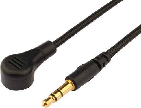 Futheda 3.5mm Replacement Game Mic Microphone Boom Compatible with Turtle Beach Ear Force Gaming Headsets Xbox One PS4 Switch Mac PC Computer Gaming Headphones in Saudi Arabia