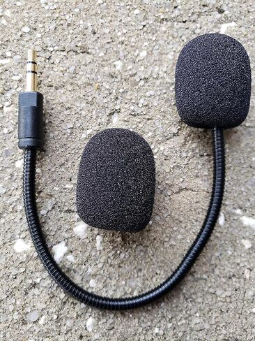 TNE Barracuda X Mic Replacement Detachable Game Microphone Boom for Razer Barracuda X PS4 Pro PS5 Xbox One X Computer PC Gaming Headsets 3.5mm Jack Noise Cancelling in Saudi Arabia