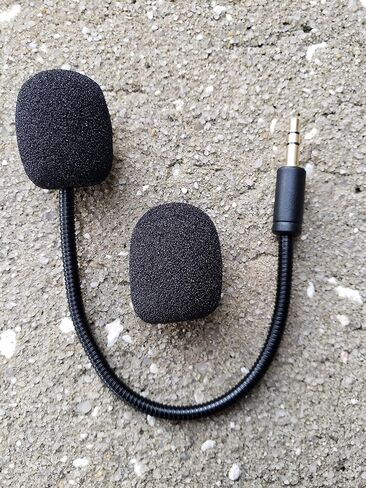 TNE Barracuda X Mic Replacement Detachable Game Microphone Boom for Razer Barracuda X PS4 Pro PS5 Xbox One X Computer PC Gaming Headsets 3.5mm Jack Noise Cancelling in Saudi Arabia