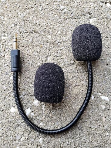 TNE Barracuda X Mic Replacement Detachable Game Microphone Boom for Razer Barracuda X PS4 Pro PS5 Xbox One X Computer PC Gaming Headsets 3.5mm Jack Noise Cancelling in Saudi Arabia