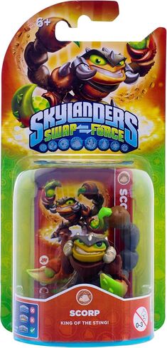 ACTIVISION Skylanders Swap Force - Single Character Pack - Scorp (Xbox 360/Ps3/Nintendo Wii U/Wii/3Ds) in Saudi Arabia
