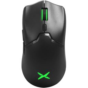 DeLUX M800PRO Wireless Gaming Mouse - PAW 3370 Sensor, Multi-Device Connection, TTC Encoder Wheel, 19000DPI, 70g Lightweight, 56Hr Battery, 6 Programmable Buttons & LOD Adjustment (White)