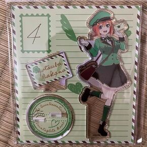The Quintessential Quintuplets Nakano Yotsuba Acrylic Stand Don Quixote Limited Edition in Kuwait