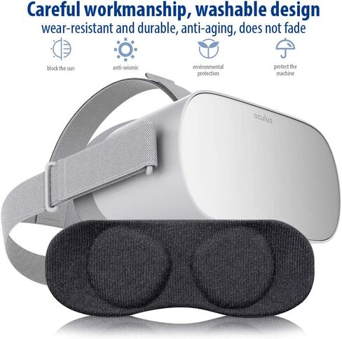 Oritys VR Lens Cover for Oculus Quest 2/ Oculus Quest/Oculus Go, Oculus Quest Lens Protect Cover, Dust Proof, Anti-Scratch. in Kuwait