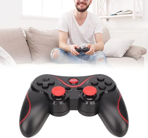 Wireless Gaming Controller, Bluetooth Game Controller for Android, iOS, Mobile Phone, TV, Computer, VR, Dual Vibration Joystick Gamepad Phone Game Controller in Kuwait