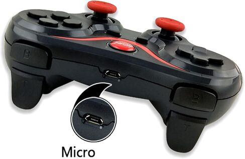 Wireless Gaming Controller, Bluetooth Game Controller for Android, iOS, Mobile Phone, TV, Computer, VR, Dual Vibration Joystick Gamepad Phone Game Controller in Kuwait