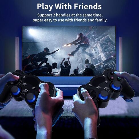 USB 2.4G Wireless Game Controller 2 Pack for PC/Laptop Computer (Windows XP/7/8/10)/ Android / PS3 & Steam Joystick Gamepad for pc Games Controller Compatible Android in Kuwait