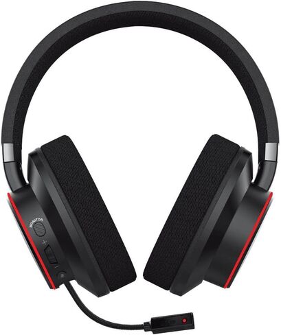 Sound BlasterX H6 USB Gaming Headset with 7.1 Virtual Surround Sound, Memory Foam Fabric Earpads, Hardware EQ Modes, Ambient Monitoring and RGB Lighting for PS4, Xbox One, Nintendo Switch, and PC in Saudi Arabia