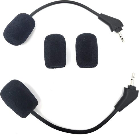 2 حزمة استبدال ميكروفون لعبة TNE ميكروفون بوم لكورسير HS50 HS60 HS70 PS4 إكس بوكس ون نينتندو سويتش الكمبيوتر الشخصي ماك سماعات الألعاب in Kuwait