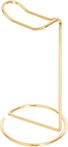 Headphone Stand/Headset Holder Headphone Stand Metal Headset Holder Earphone Display Rack Hanger Wireless Headphones Holder Support Gamer Helmet for Table Desk Orgnizer, 1 Pack (Gold) PC Gaming Headse in Kuwait