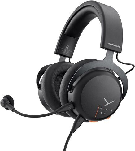 beyerdynamic 729914 MMX 100 Closed Back Analog Gaming Headset for PC, Playstation, Xbox - Black Bundle with Deco Gear Premium Hard Body Headphone Case, Headphone Stand and Microfiber Cleaning Cloth in Saudi Arabia