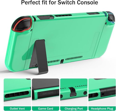 Younik Switch Carrying Case, 16 in 1 Switch Case Accessories Black for Switch Original Model Includes Switch Travel Case Girls, Protective Case Cover, Screen Protector, Switch Game Case and More in Saudi Arabia