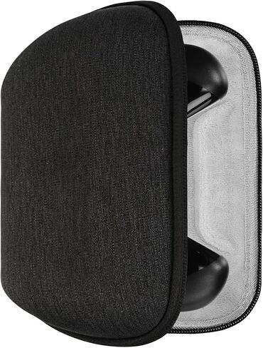 Geekria UltraShell Case Compatible with Steam Controller, Hard Shell Case Travel Carrying Portable Storage Bag with Internal Mesh Pocket for Charging Cable (Black) in Kuwait