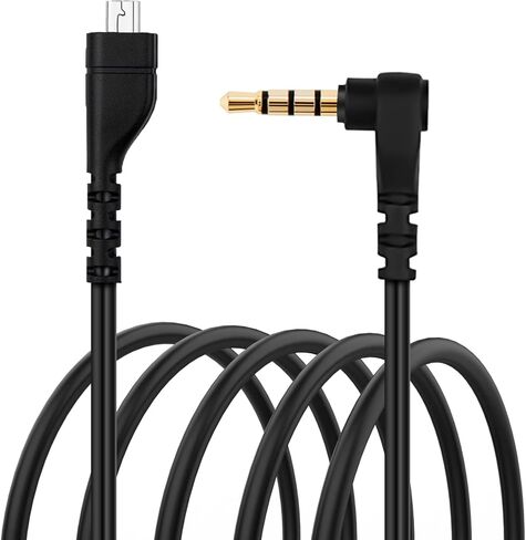 Koffmon 3.5mm Replacement Audio Cable Extension Cord Compatible with SteelSeries Arctis 3 /Arctis 5/ Arctis 7 /Arctis Pro Wireless Gaming Headphones (1.5 m/5 ft) in Saudi Arabia