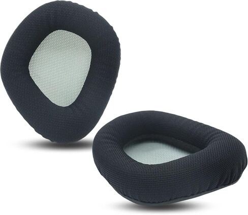 HTINDUSTRY Durable Replacement Ear Pads Cushions Compatible with Corsair Void/Corsair Void Pro RGB Gaming Headset EarPads with Breathable Fabric&High Quality Foam in Saudi Arabia
