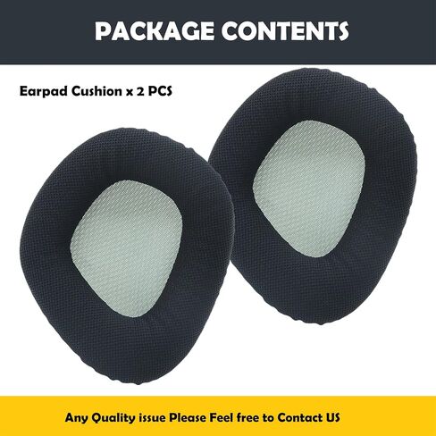 HTINDUSTRY Durable Replacement Ear Pads Cushions Compatible with Corsair Void/Corsair Void Pro RGB Gaming Headset EarPads with Breathable Fabric&High Quality Foam in Saudi Arabia