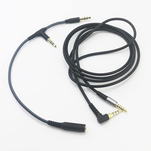 NewFantasia Replacement Audio Cable 3.5mm 5 Pole Male Compatible with SteelSeries Arctis Nova 1, Nova Pro, Nova 7, Nova 7X, Nova 1P, Nova 1X Gaming Headset 2meters/6.6feet in Saudi Arabia