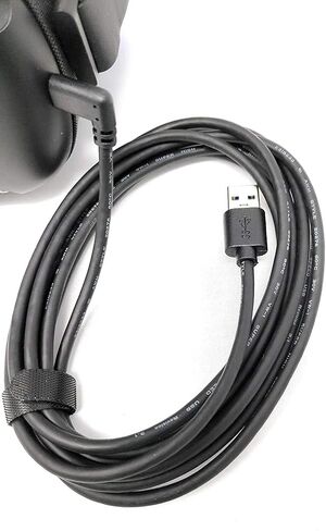 TNE for Oculus Quest 2 Link Cable & Replacement Quest 2 Charger PC Gaming & Charging | High Speed Data Transfer & Fast Charge Angled Type C USB3.2 Gen1 to USB Type A Power Cord (10ft/3m Black) in Kuwait