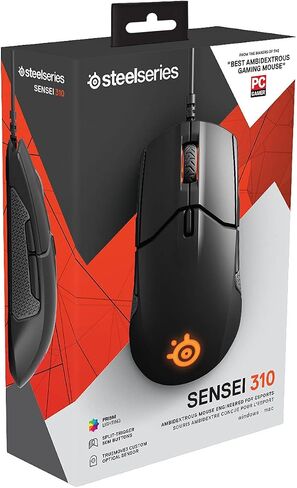 ماوس الألعاب SteelSeries Rival 310 - مستشعر بصري TrueMove3 بدقة 12000 نقطة في البوصة - أزرار التشغيل المنفصل - إضاءة RGB in Saudi Arabia