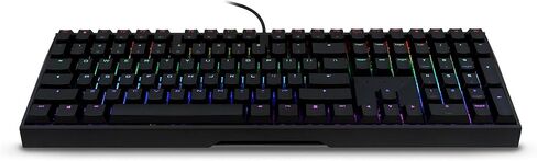 لوحة مفاتيح الألعاب الميكانيكية السلكية Cherry MX 3.0 S. هيكل من الألومنيوم مصمم للاعبين مع مفاتيح MX باللون البني. شاشة ملونة بإضاءة خلفية RGB أكثر من 16 مليون لون. لون القرنفل in Kuwait