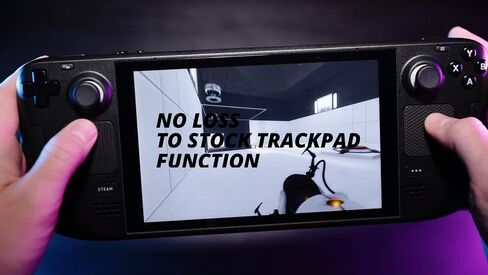 TouchProtect - سطح ملحقات Steam Deck لإضافة قبضة وأناقة وردود فعل عن طريق اللمس وحماية لوحة التتبع Steam Deck. حامي لوحة اللمس، سطح سطح البخار in Saudi Arabia