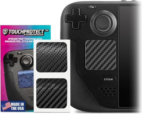 TouchProtect - سطح ملحقات Steam Deck لإضافة قبضة وأناقة وردود فعل عن طريق اللمس وحماية لوحة التتبع Steam Deck. حامي لوحة اللمس، سطح سطح البخار in Kuwait