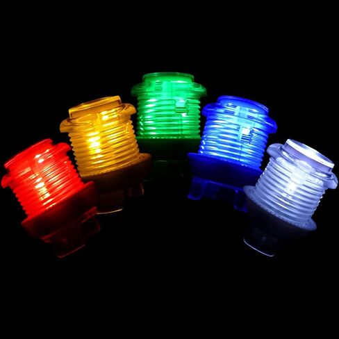 Arcade Button LED DIY Kit Controller Mechanical Microswitch Push Buttons in Saudi Arabia