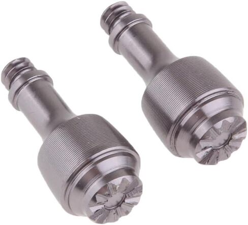 JoiJoy 2 Pcs Drone Remote Controller Alloy Joystick Thumb Rocker Accessory,Silver, in Saudi Arabia