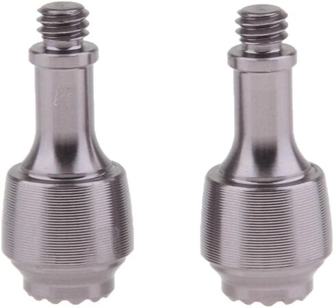 JoiJoy 2 Pcs Drone Remote Controller Alloy Joystick Thumb Rocker Accessory,Silver, in Saudi Arabia