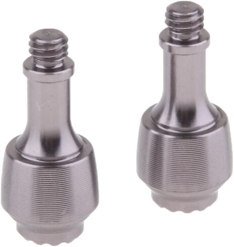JoiJoy 2 Pcs Drone Remote Controller Alloy Joystick Thumb Rocker Accessory,Silver, in Saudi Arabia