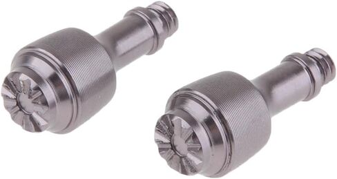 JoiJoy 2 Pcs Drone Remote Controller Alloy Joystick Thumb Rocker Accessory,Silver, in Saudi Arabia