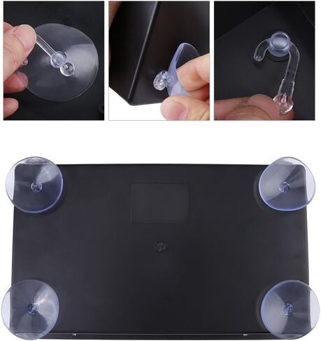 WALFRONT Acrylic Panel and Case Manual Joystick DIY Set Kits Replacement for Arcade Game, Machine Cabinet Controller DIY Kit Black in Saudi Arabia