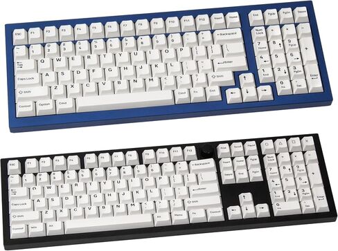 مجموعة أغطية مفاتيح Keychron Double Shot Cherry PBT الكاملة (219 مفتاحًا) - أزرق دولش in Kuwait
