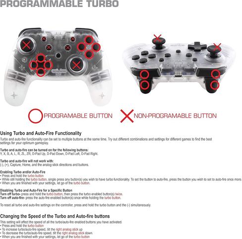 Nyko Wireless Core Controller for Nintendo Switch - Bluetooth Pro Controller Alternative with Turbo Programming, Ergonomic Design and Type C Charging Cable - Compatible w/ Android and PC (Black) in Saudi Arabia