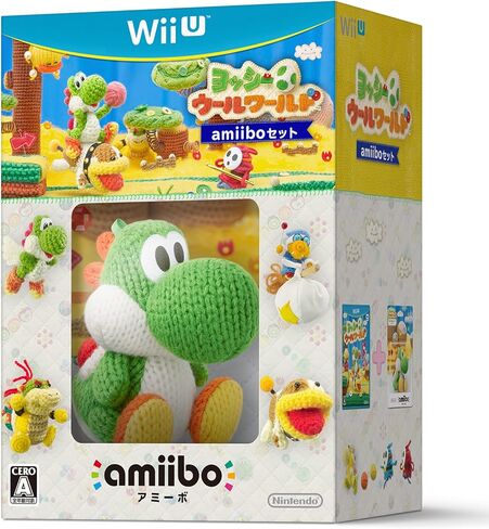 Yoshi Woolly World Bundle Green Yarn Yoshi amiibo - Wii U (Japanese version) in Saudi Arabia