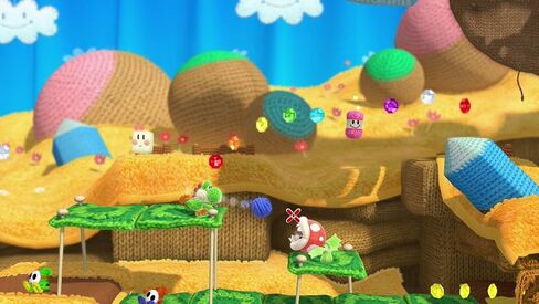 Yoshi Woolly World Bundle Green Yarn Yoshi amiibo - Wii U (Japanese version) in Saudi Arabia