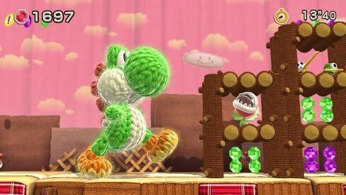Yoshi Woolly World Bundle Green Yarn Yoshi amiibo - Wii U (Japanese version) in Saudi Arabia