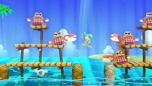 Yoshi Woolly World Bundle Green Yarn Yoshi amiibo - Wii U (Japanese version) in Saudi Arabia