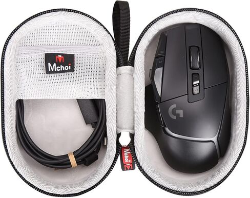 Mchoi Hard Carrying Case Suitable for Logitech G502 X Plus Lightspeed Wireless RGB Gaming Mouse / G502 Hero High Performance Gaming Mouse, Shockproof Gaming Mouse Travel Protective Case, Case Only in Saudi Arabia