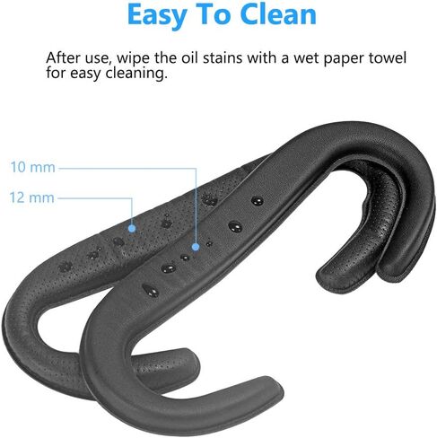 HIJIAO Latest Upgrade Accessories for Oculue Quest 2, Including VR Facial Interface Bracket & PU Leather Foam Face Cover Pad Replacement & Protective Lens Cover for Oculus Quest 2 in Saudi Arabia