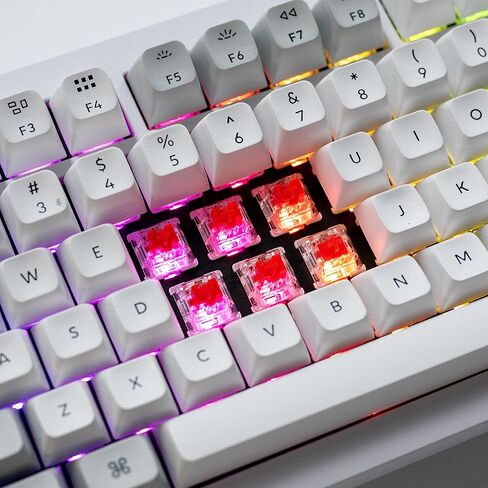 لوحة مفاتيح ميكانيكية لاسلكية مخصصة Keychron Q1 Pro، QMK/VIA قابلة للبرمجة من الألومنيوم بالكامل بنسبة 75% تخطيط بلوتوث/سلكي RGB مع مفتاح Keychron K Pro Brown قابل للتبديل السريع متوافق مع نظام التشغيل Mac Windows Linux in Kuwait