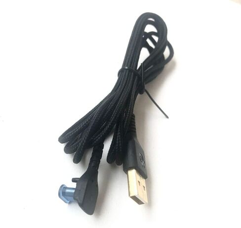 LZYDD 2 Metres Black USB Male-to-Male Gaming Mouse Cable for SteelSeries Rival 700 and 710 Mouse in Kuwait