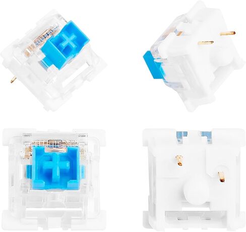 OUTEMU (Gaote) Black Switches, 3 Pin Keyboard Dustproof Switches DIY Replaceable Cherry MX Equivalent Keyswitch, Linear Switches for Mechanical Gaming Keyboard,60 Pack in Kuwait