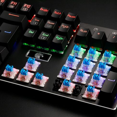 OUTEMU (Gaote) Black Switches, 3 Pin Keyboard Dustproof Switches DIY Replaceable Cherry MX Equivalent Keyswitch, Linear Switches for Mechanical Gaming Keyboard,60 Pack in Kuwait