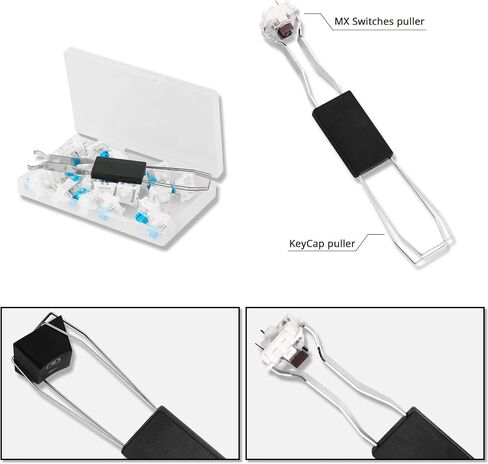 OUTEMU (Gaote) Black Switches, 3 Pin Keyboard Dustproof Switches DIY Replaceable Cherry MX Equivalent Keyswitch, Linear Switches for Mechanical Gaming Keyboard,60 Pack in Kuwait