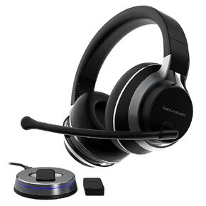 Turtle Beach Stealth Pro Multiplatform Wireless Noise-Cancelling Gaming Headset for PS5, PS4, PC, Mac, Mobile – Swappable Batteries – Black in Saudi Arabia