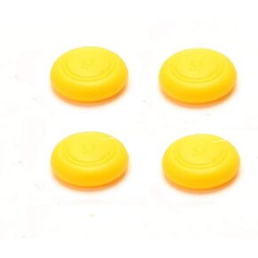 Silicone Rubber Thumb Stick Grips Joystick Cap Cover for Switch Lite Ns Joy-con Controller (Blue)