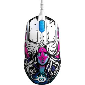 SteelSeries Prime Neo Noir - FPS Gaming Mouse – 18,000 CPI TrueMove Pro Optical Sensor – 5 Programmable Buttons – Magnetic Optical Switches – Brilliant Prism RGB Lighting in Saudi Arabia